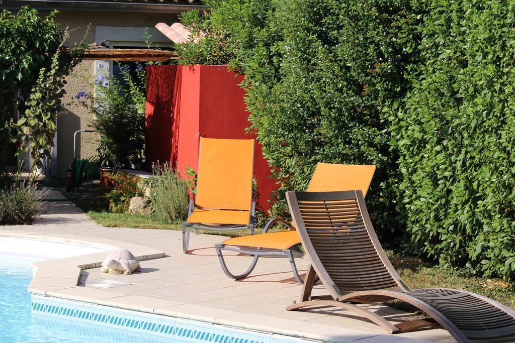 Chambre D'Hotes De L'Abricotier Hotel Saint-Macaire Buitenkant foto